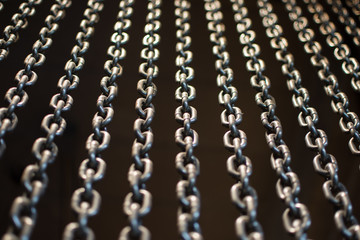 Collection metal chains