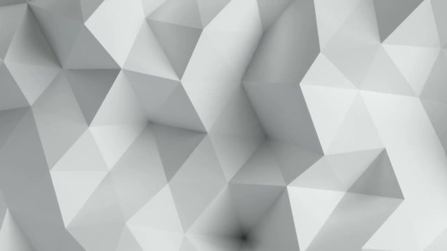 White seamless animated background loop