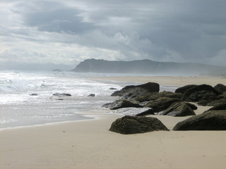Sandstrand in Südafrika
