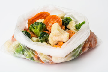 Frozen vegetables mix