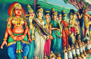 Sri Mahamariamman Temple, Kuala Lumpur, Malaysia, Asia