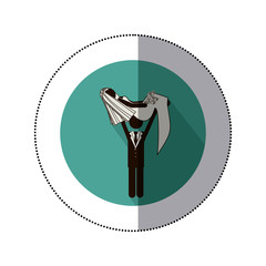 symbol married couple icon image, vector illustration