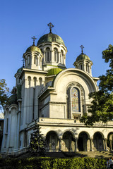 Fototapeta premium Bucuresti, church Biserica Cashin, orthodox, Romania, Bucharest