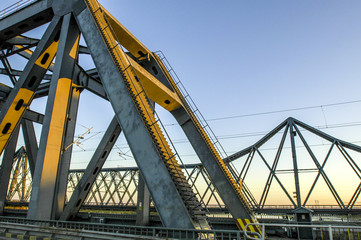 Danube bridge, Romania, Black Sea Coast, Constanta area