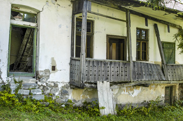 Fototapeta na wymiar Atia, traditional village of the Hungarian minority in Romania i