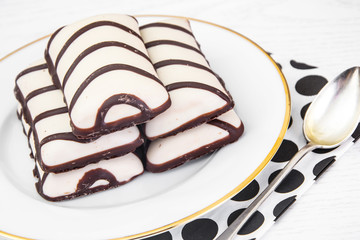 Christmas Cake with White Chocolate