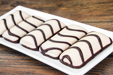 Christmas Cake with White Chocolate