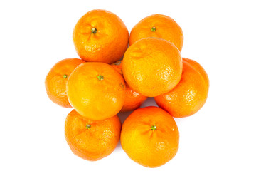 Delicious Juicy Ripe Sweet Mandarins
