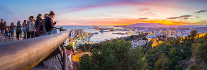 Malaga from the Mountains