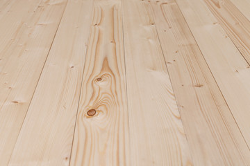 Wood texture background. Wooden board. Bright planks pattern. Decorative surface.