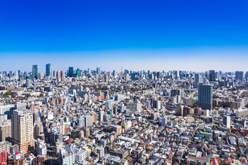 東京　都心部全景