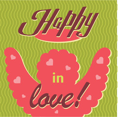 Valentine day cards template vector.