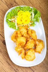 Squid tempura