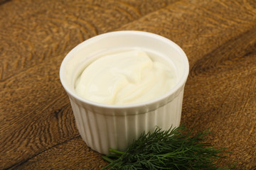 Obraz na płótnie Canvas Greek yoghurt