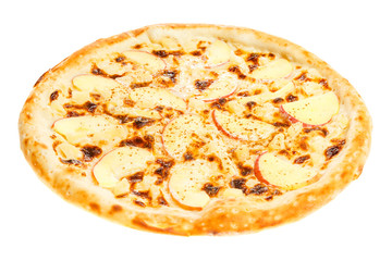 Fruit pizza with pineapple