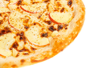 Fruit pizza with pineapple