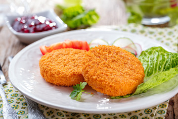 Gebackenes Camembert