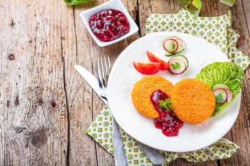 Gebackenes Camembert