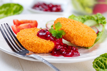 Gebackenes Camembert