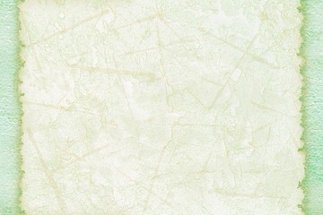 Creative lime background of styrofoam and  vintage plaster