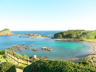 伊豆下田の爪木崎海岸