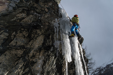 cascade de glace