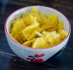 Crispy wonton.