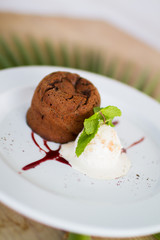 Dessert, Mousse chockolat, a la carte, 