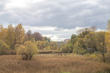 Осенний пейзаж на Пехорке