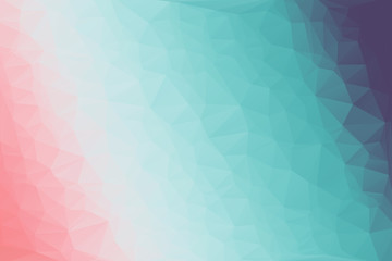 Abstract colorful mosaic pattern of geometric shapes in vector. Creative technologies background.