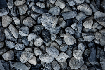Grey Granite gravel texture, Construction materials