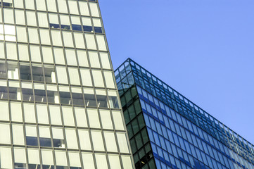 Fototapeta na wymiar Wienerberg City, Twin Tower, Austria, Vienna, 10. district, Wien