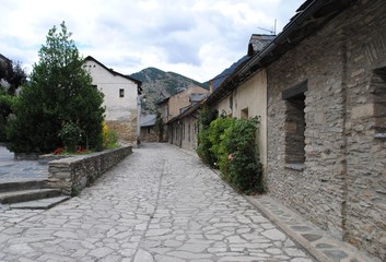 Old town street in Spain