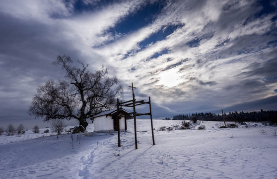 Winter near capel