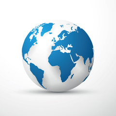 blue earth globe