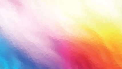colorful geometric polygonal flame background