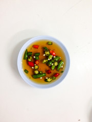 chilli in fish sauce 