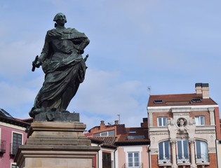 Escultura conmemorativa.