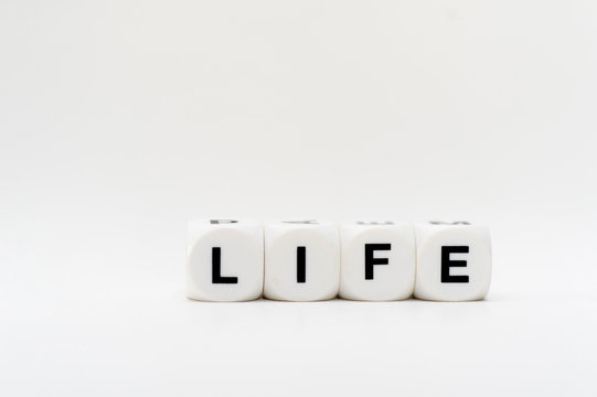 life dice letters