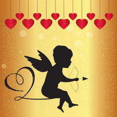 Obraz na płótnie Canvas Angel Gift Card
