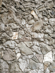 Beautiful abstract grey stone wall