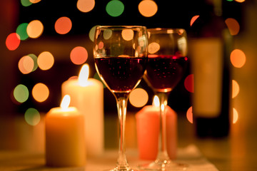 Romantic dinner
