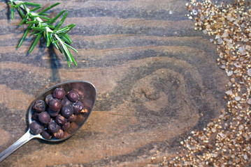 rosemary and juniper berries