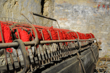 spin wool machine
