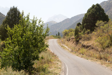 road in the mountains