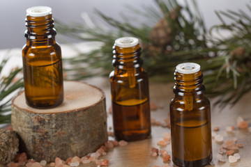 Pine essential oils for aromatherapy