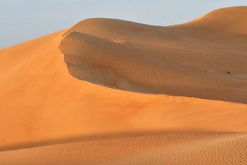 Fototapeta na wymiar Sandwüste am Morgen