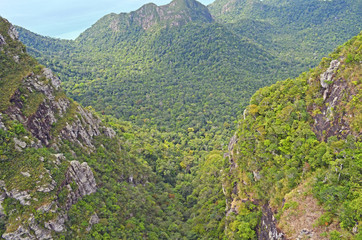 Langkawi island mountains landscape
