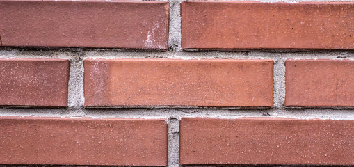 red brick wall