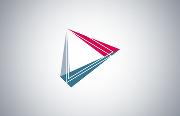 triangle data vector logo